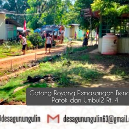 Album : GOTONG ROYONG PERSIAPAN HUT RI RT 004